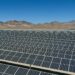 Parc photovoltaïque en milieu désertique, photo d'illustration non prise à El Oued